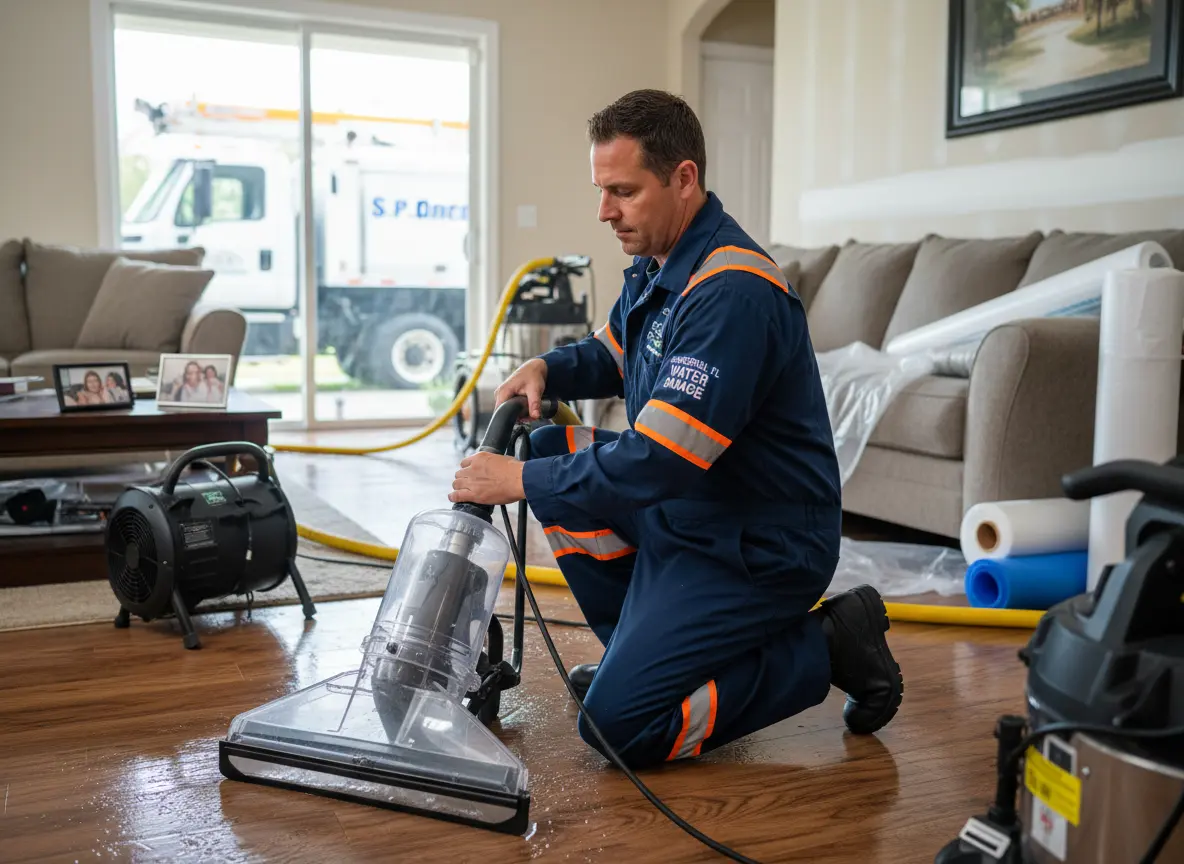 Attic Damage Restoration in Cape Coral, Florida